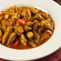 Bamya yemeği