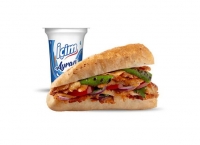 Tavuk şiş ekmek & Ayran