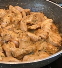 Sarımsak Soslu Tavuk